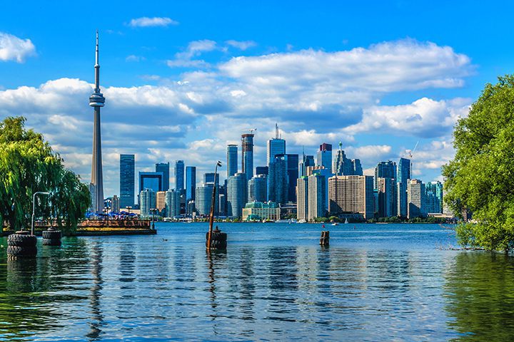 Skyline van Toronto Ontario